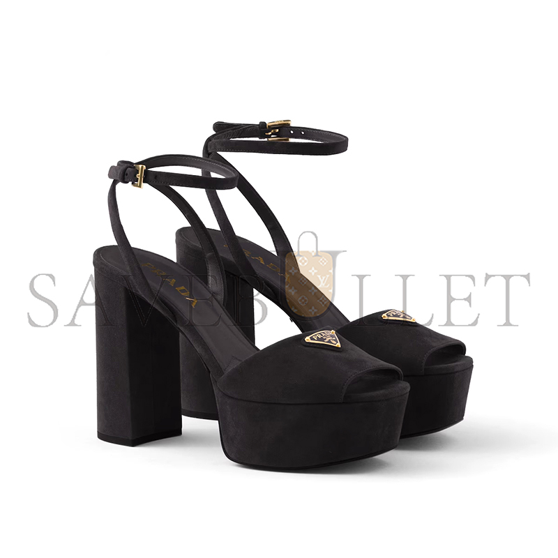 Pra*a suede platform sandals 1xp48b